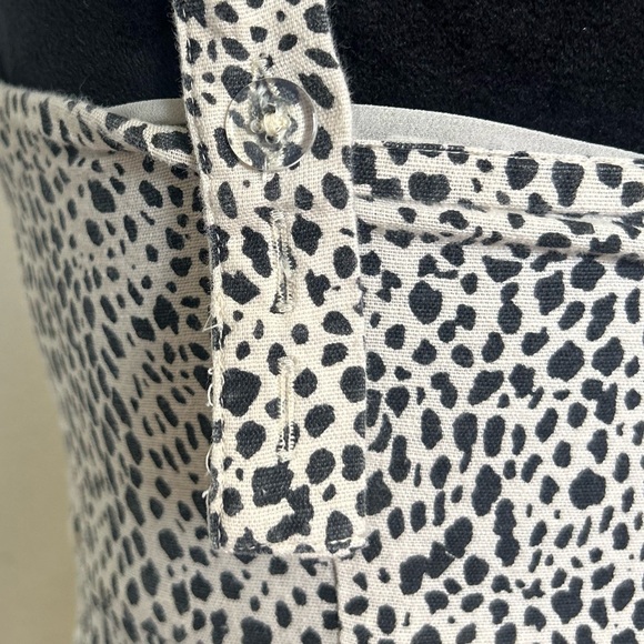 American Eagle Woman’s XS Chic Black and White Animal Print Mini Dress - Picture 7 of 8
